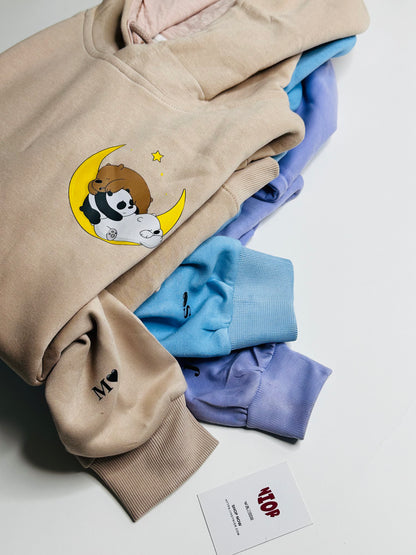 3 Pack : We Bare Bear Trio Hoodies