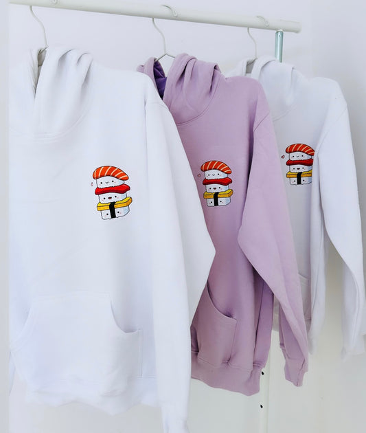 3 Pack : I’ll Be There For You - White & Lilac Hoodies