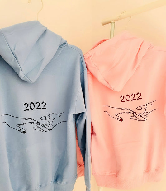 2 Pack : Hand In Hand Couple Hoodie