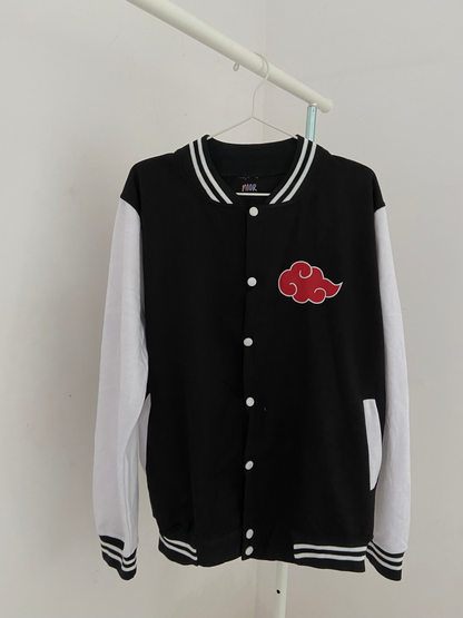 Name Customised Akatsuki Black Varsity Jacket