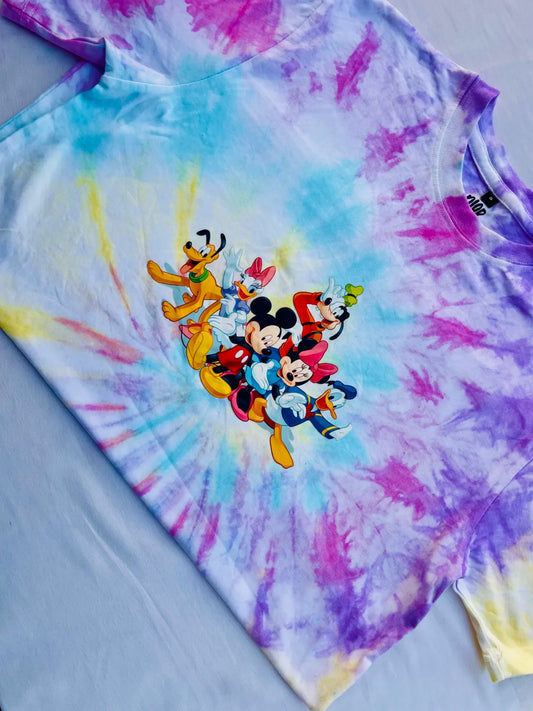 Mickey Mouse Clubhouse Unisex Tie-Dye T-Shirt